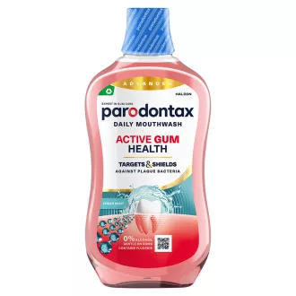   Parodontax Active Gum Health Fresh Mint alkoholmentes szájvíz fluoriddal 500 ml