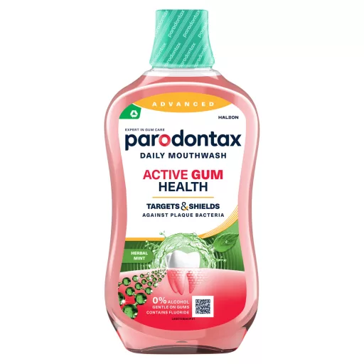 Parodontax szájvíz 500ml Active Gum Health Herbal Mint