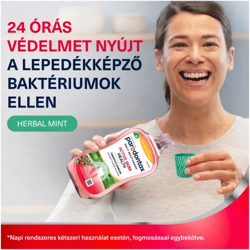 Parodontax szájvíz 500ml Active Gum Health Herbal Mint