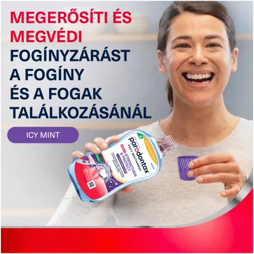 Parodontax szájvíz 500ml Gum Strengthen & Protect Icy Mint
