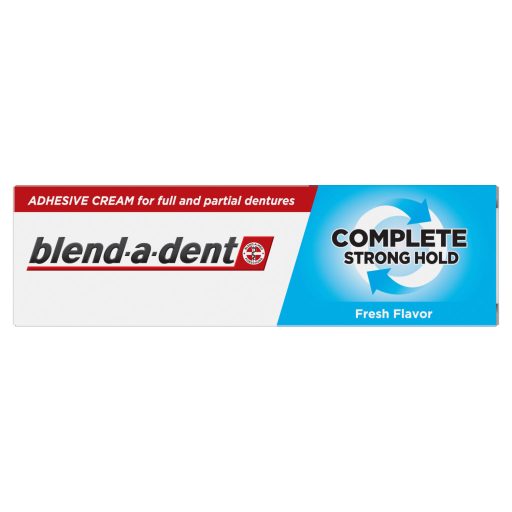 Blend-a-dent Plus Food Barrier Fresh Műfogsorrögzítő Krém Teljes és Részleges Műfogsorhoz, 47 ml