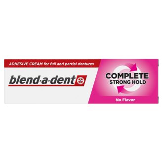   Blend-a-dent Plus Food Barrier Fresh Műfogsorrögzítő Krém Teljes és Részleges Műfogsorhoz, 47 ml