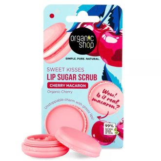   Organic Shop ajakradír 10ml Cseresznyés macaron cukros bio cseresznyével