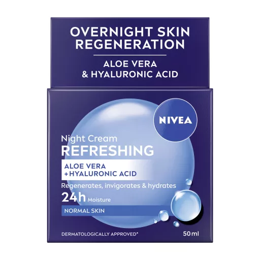Nivea arckrém 50ml Aqua effect regeneráló éjszakai normál és vegyes bőrre