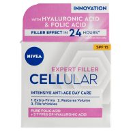   NIVEA Cellular Expert Filler ránctalanító nappali arckrém SPF 15 50 ml