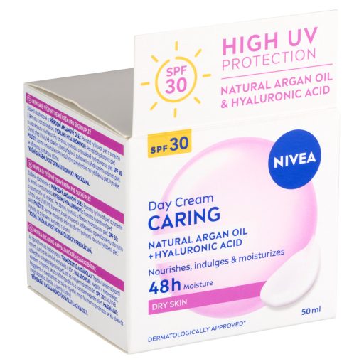 NIVEA Caring nappali arckrém száraz bőrre SPF 30 50 ml