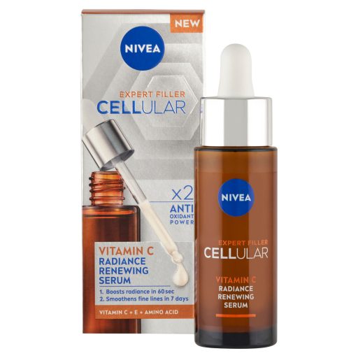 NIVEA Cellular Expert Filler C-vitamin ragyogást fokozó szérum 30 ml
