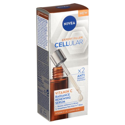NIVEA Cellular Expert Filler C-vitamin ragyogást fokozó szérum 30 ml