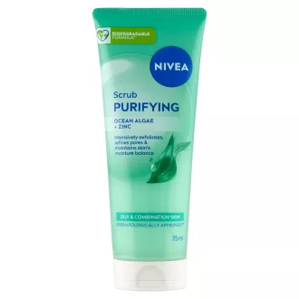   NIVEA tisztító arcradír óceáni algával és cinkkel 75 ml