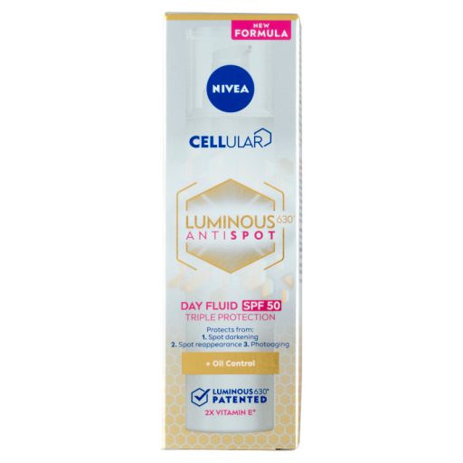 NIVEA Cellular Luminous630 pigmentfoltok elleni nappali arckrém SPF 50 40 ml 