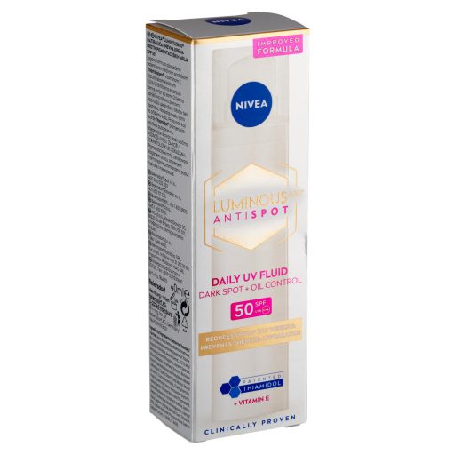 Nivea arckrém 40ml Cellular Luminous630 pigmentfoltok ellen nappali SPF50
