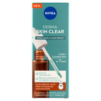  NIVEA Derma Skin Clear kiegyenlítő & tisztító szérum 30 ml