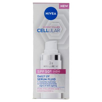   NIVEA Cellular Expert Filler nappali arcápoló UV szérum fluid FF50+ 30 ml
