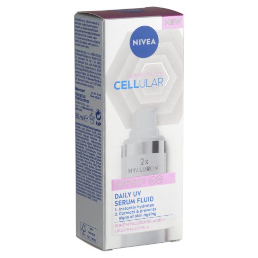 NIVEA Cellular Expert Filler nappali arcápoló UV szérum fluid FF50+ 30 ml