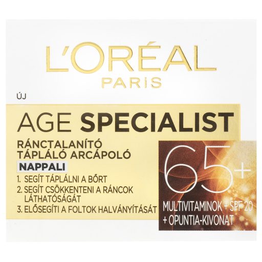 L'Oréal Paris Age Specialist ránctalanító nappali arcápoló 65 + 50 ml