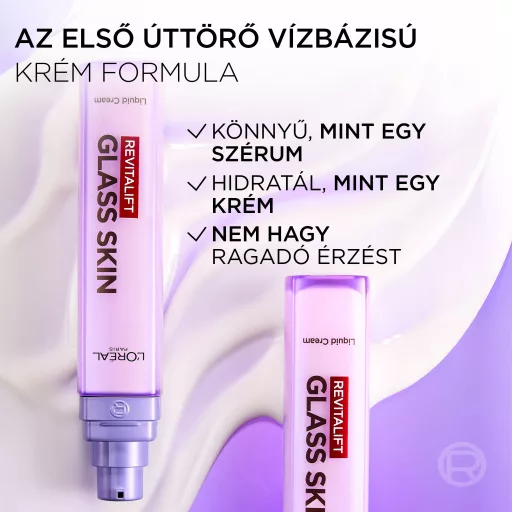 L'Oreal Revitalift Filler arckrém 50ml Glass Skin