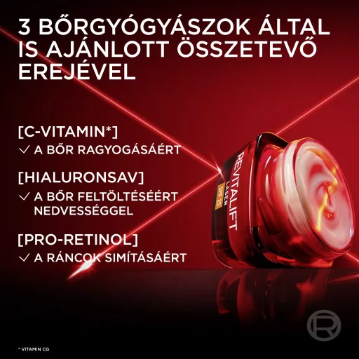 L'Oreal Revitalift Laser arckrém 50ml nappali + SPF25