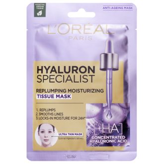 L'Oreal textilmaszk 30g Hyaluron Specialist Age Expert