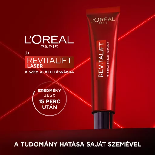 L'Oreal szemkörnyék ápoló krém 15ml szemek alatti táskákra Rev. L. nappali