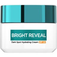   L'Oréal Paris Bright Reveal sötét foltok elleni hidratáló krém Spf 50 , 50 ml