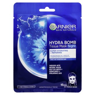 Garnier skin naturals textil arcmaszk 28g Night