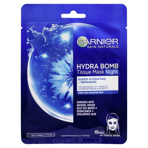 Garnier skin naturals textil arcmaszk 28g Night