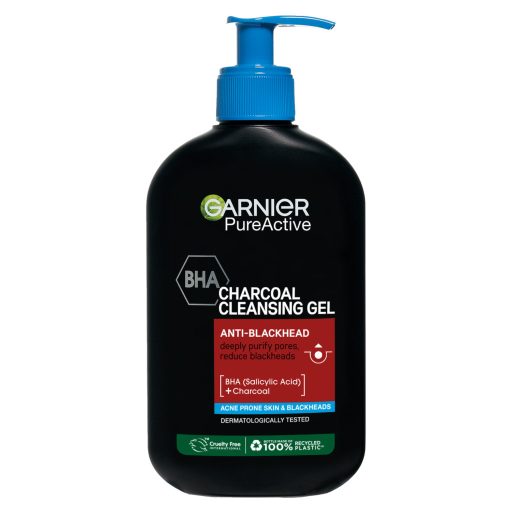 Garnier Skin Naturals Pure Active Tisztító Gél Mitesszerekre És Pattanásokra, 200 ml