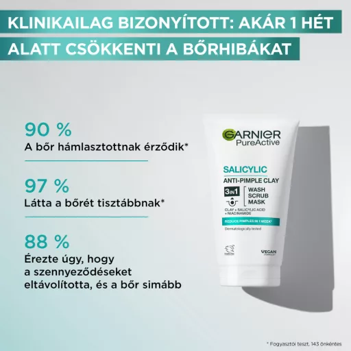 Garnier Skin Naturals Pure arctisztító gél 3 in1 150 ml