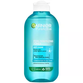   Garnier Skin Naturals Pure tonik fényes arcbőrre és tág pórusokra, 200 ml