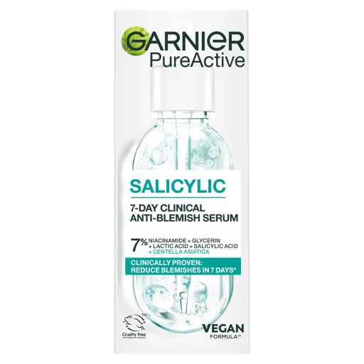 Garnier Pure Active szalicilsavas szérum bőrhibák ellen 30 ml