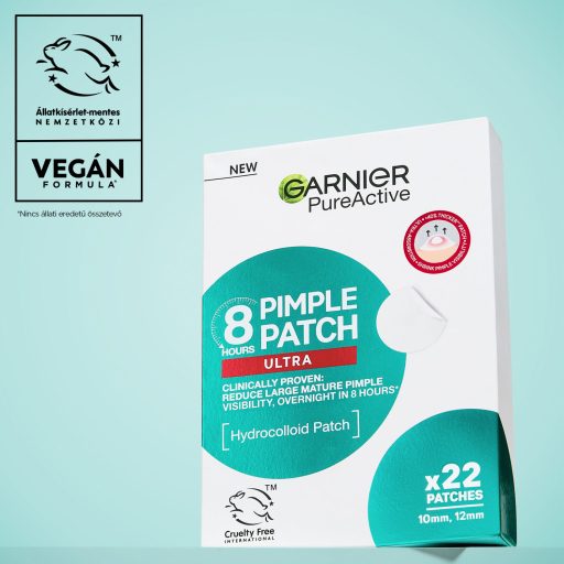 Garnier Pure Active Ultra pattanás tapasz 10 mm + 12 mm 22 db