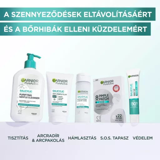 Garnier Pure Active Invisible láthatatlan pattanás tapasz 10 mm, 12 mm 22 db