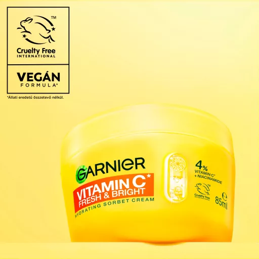 Garnier Vitamin C Fresh & Bright hidratáló sorbet krém 85 ml