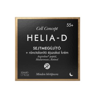   Helia-D Cell C. ránctalanító arckrém 50ml Sejtmegújító éjszakai 55+