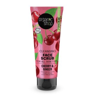   Organic Shop arcradír 75ml tisztító cseresznyével és gyömbérrel