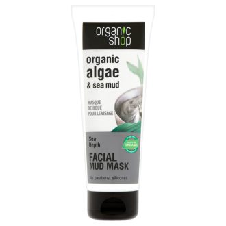 Organic Shop arcpakolás 75ml tengeri iszappal és algával