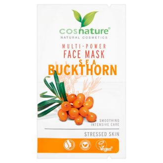   Cosnature feszesítő arcmaszk homoktövissel igénybevett arcbőrre 2 x 8 ml