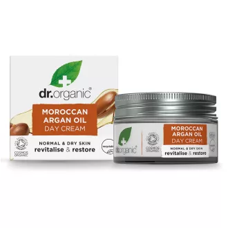 Dr.Organic arckrém 50ml marokkói argánolajjal nappali