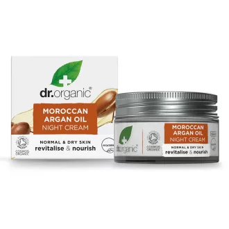 Dr.Organic arckrém 50ml marokkói argánolajjal éjszakai