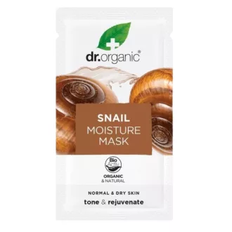   Dr.Organic Bioaktív csigagél hidratáló arcpakolás, 10 ml