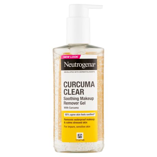 Neutrogena Curcuma Clear bőrnyugtató sminklemosó gél 200 ml