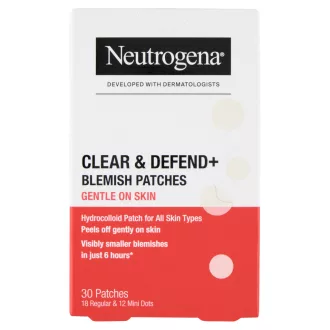   Neutrogena Clear & Defend+ pattanás elleni tapasz érzékeny bőrre 30 db