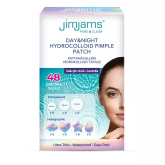   JimJams pattanástapasz 48db Day&Night Hidrokolloid Pure & Clear