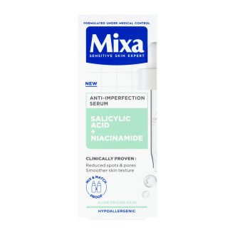   Mixa arcszérum 30ml Niacinamid és Salicylic Acid Anti Imperfection