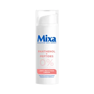   Mixa Anti-Reaction hidratáló, regeneráló krém panthenollal és peptidekkel a bőr hidratálásához és regenerálásához, érzékeny bőrre alkalmas, 50 ml