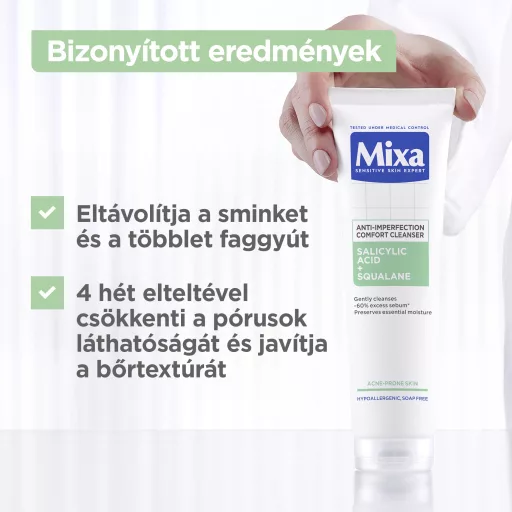 Mixa arctisztító gél 200ml Anti-Imperfection