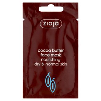   Ziaja kakaóvaj arcmaszk száraz és normál bőrre tápláló és hidratáló hatással 7 ml