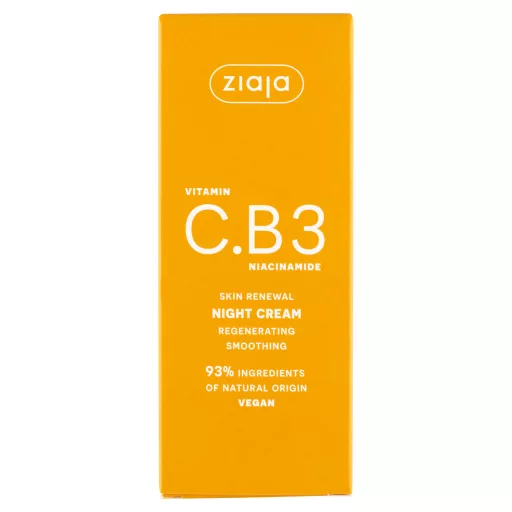 ZIAJA arckrém 50ml C.B3 Vitamin niacinamid éjszakai
