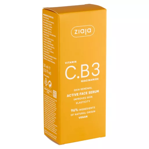 ZIAJA arcszérum 30ml C.B3 Vitamin niacinamid aktív
