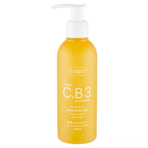 ZIAJA arctisztító gél 190ml C.B3 Vitamin niacinamid